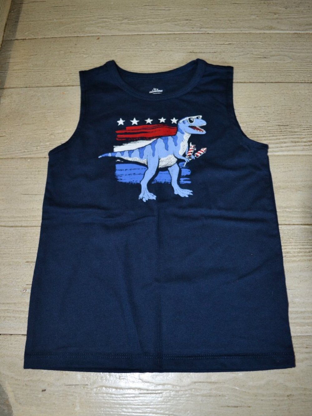 Patriotic Dino Tank